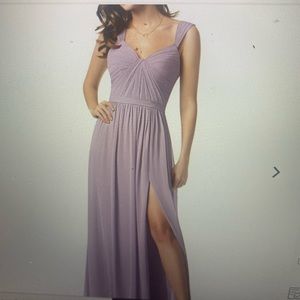 NWT Azazie Evie in Wisteria